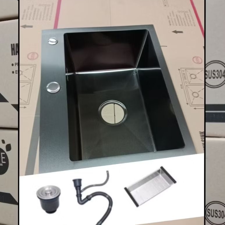 Kitchen sink stainless/Bak cuci piring 50X40 Cm