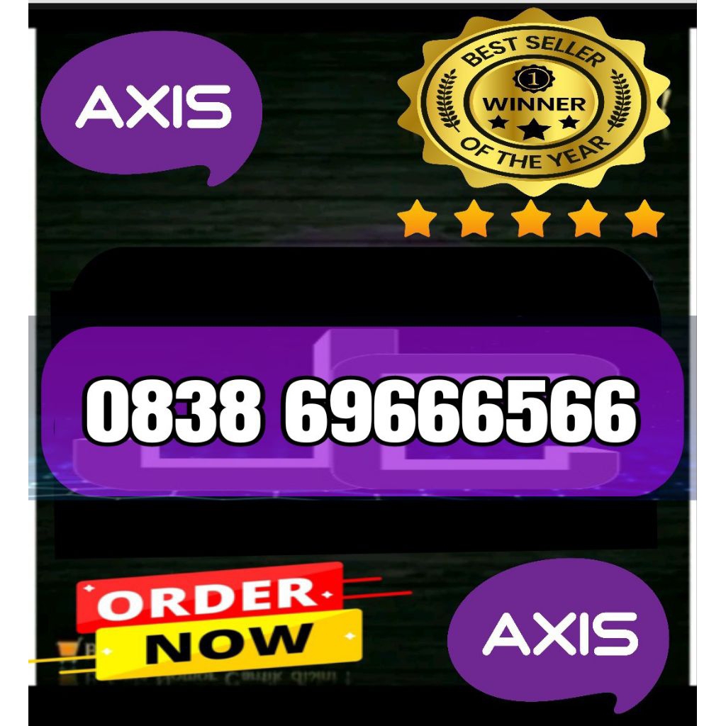 nomor cantik axis simpel 3 varian murah promo