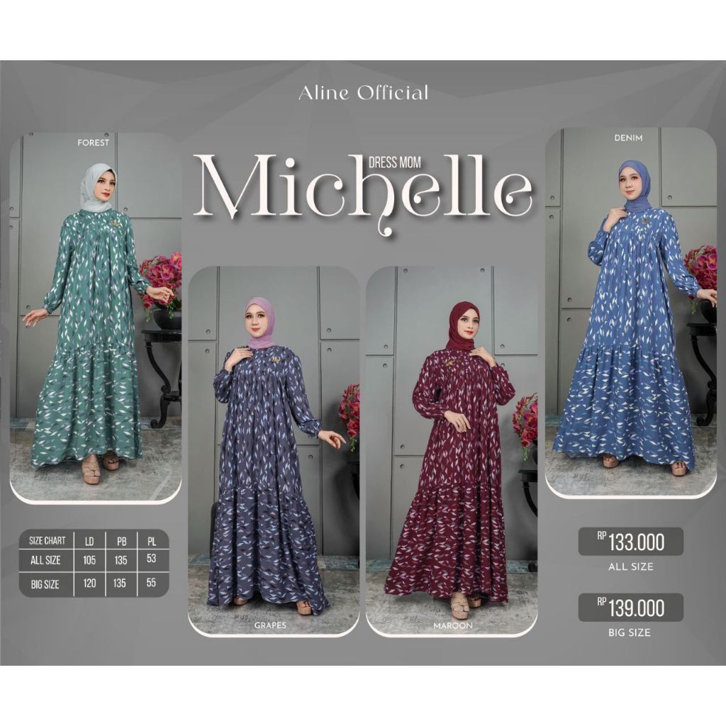GAMIS ALINE - DRESS MICHELLE MOM