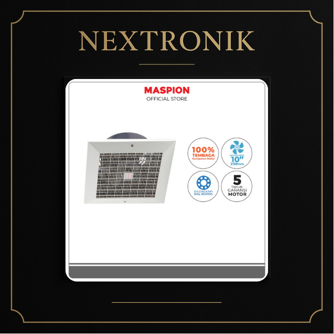 Maspion || Exhaust Fan Plafon 10 Inch CEF 25