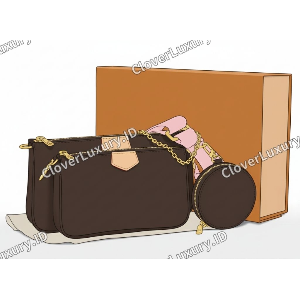 CloverLU Shoulder Bag #M44813 #M44840