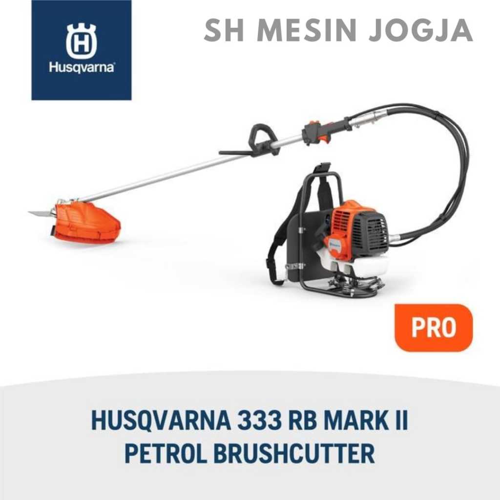 ORIGINAL SWEDIA Mesin Potong Rumput Husqvarna 2 Tak 333RB MARK II