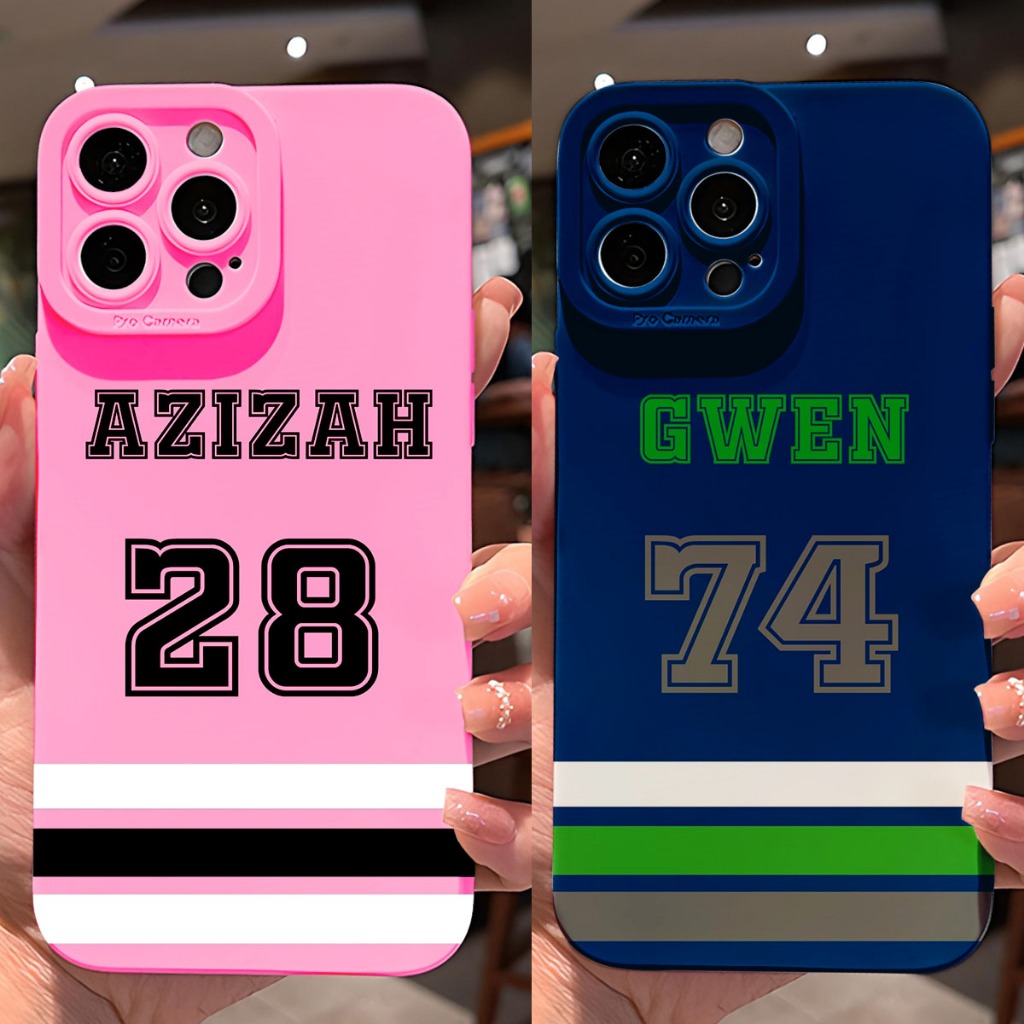 Custom Case bisa request nama Untuk Vivo Y15s Y01 Y02 Y02t Y03 Y11 Y12 Y17 Y15 Y12s Y20 Y16 Y17s - C