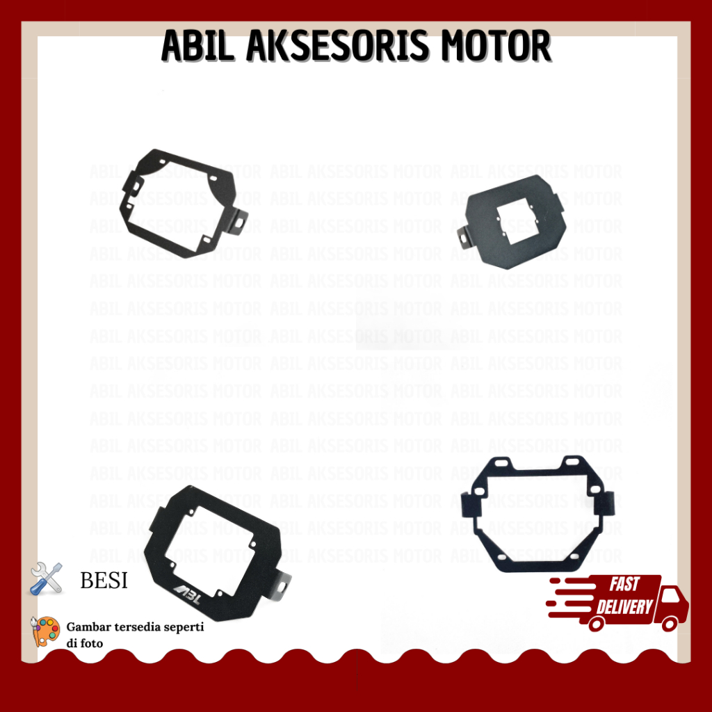 BRACKET BILED PROJIE TURBO AES KENZO VINYX CR7 3INCH BATOK CB 125 V2 SINGLE 1 NINJA SS V2 3INCH RX K