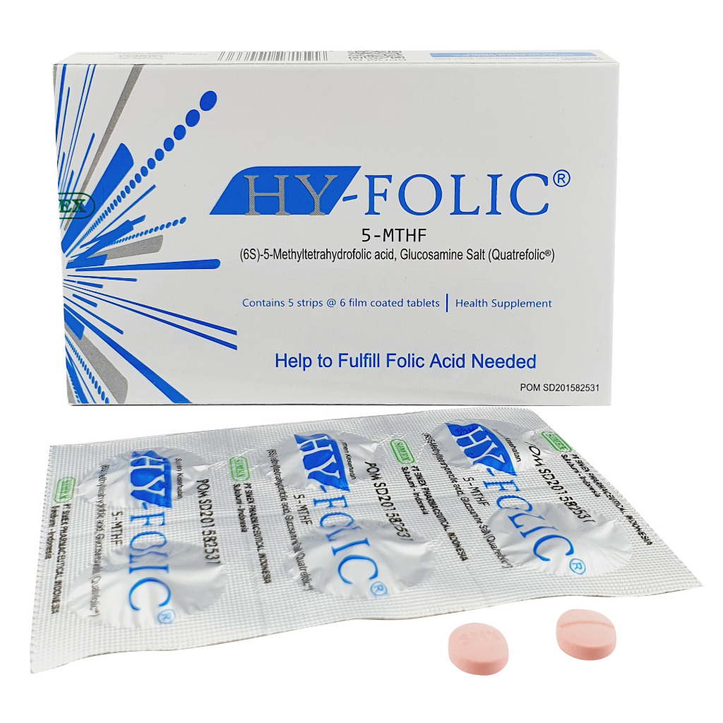 HY-FOLIC 5-MTHF ISI 6 TABLET