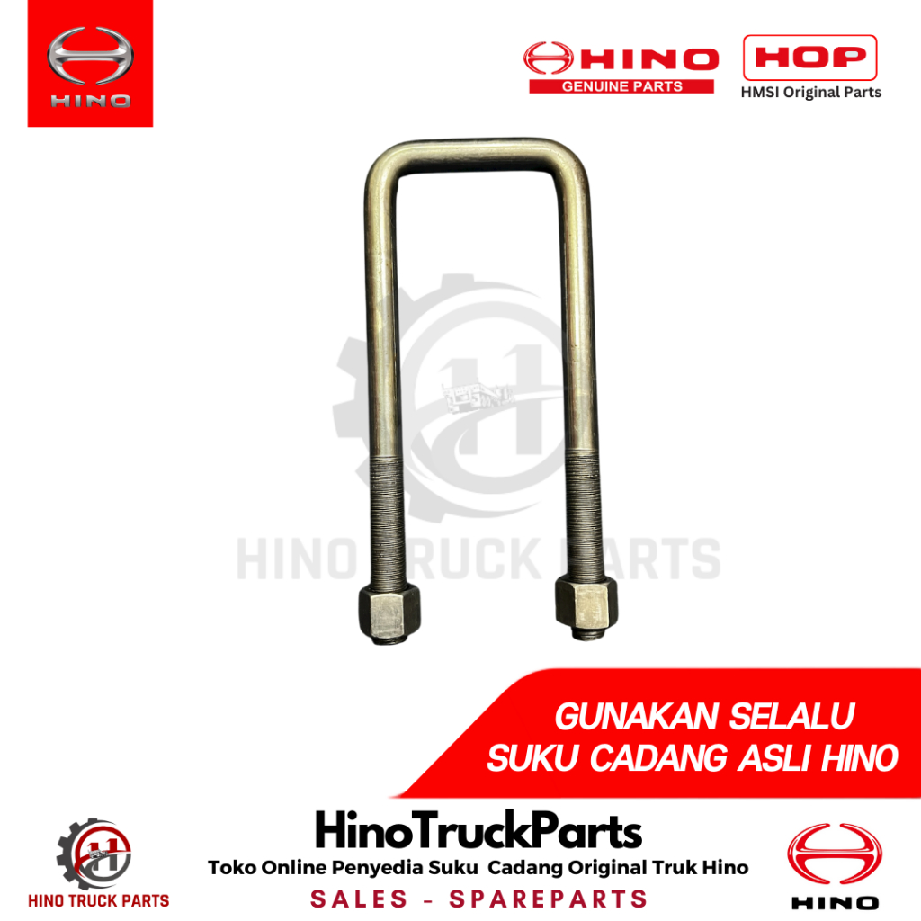 U Bolt Spring Hino Dutro Asli