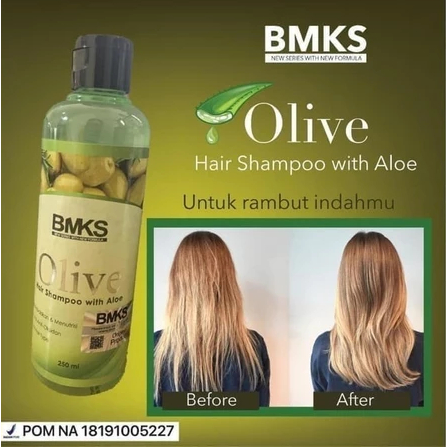 BMKS OLIVE SHAMPOO 250ML BPOM - OLIVE SHAMPOO BMKS