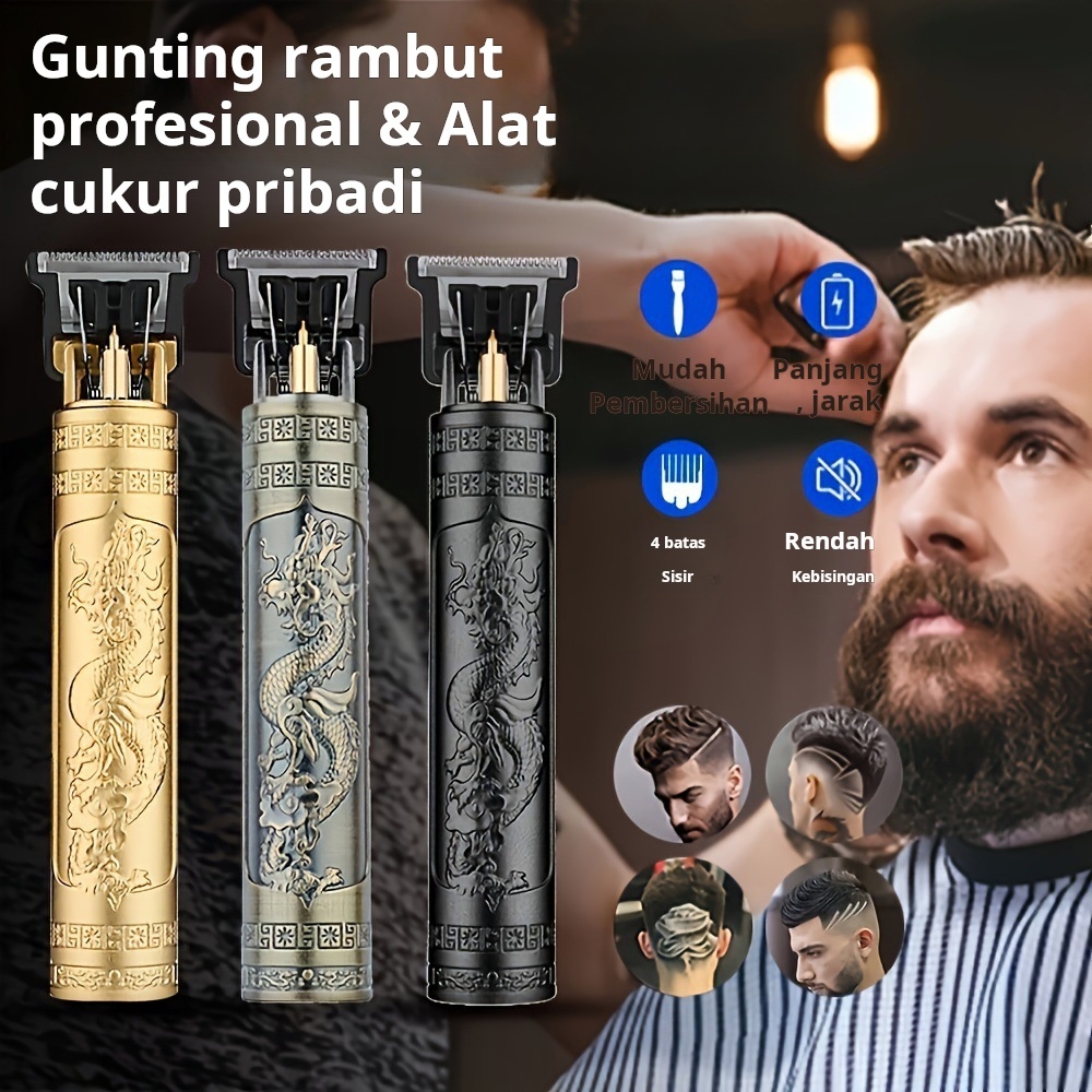 Alat cukur rambut elektrik, alat cukur rambut, alat cukur rambut elektrik, pisau cukur kepala minyak