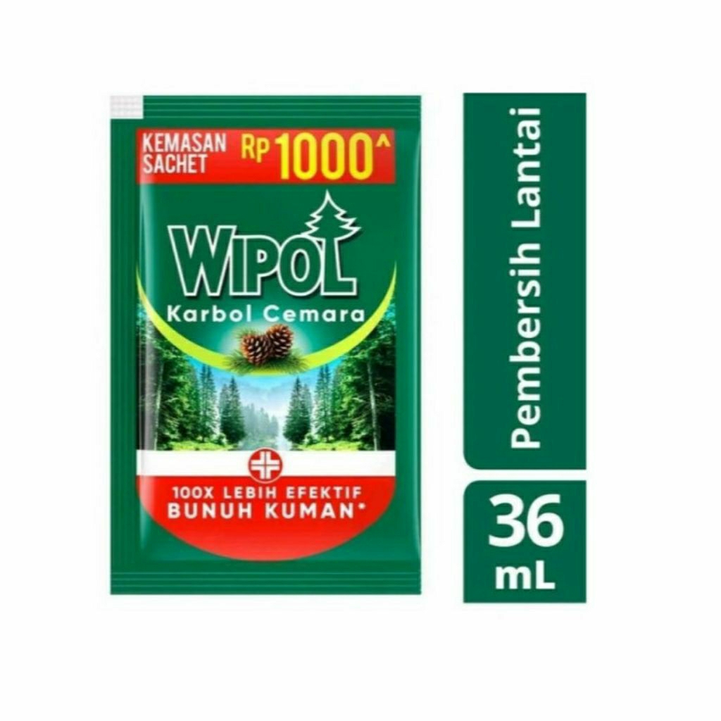 Wipol sachet kemasan 1000 isi 12pcs/wipol/Wipol cemara