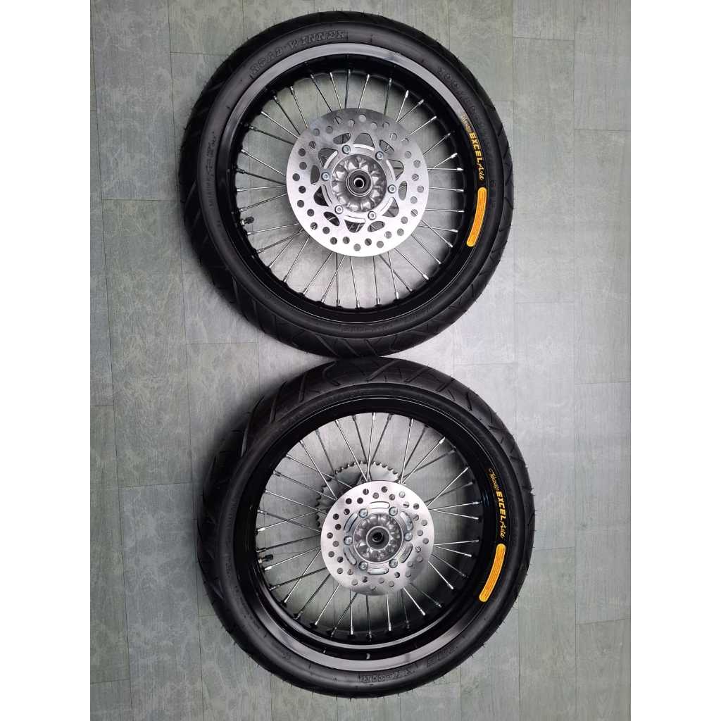 Banset klx150SM original ban supermoto klx150 klx140 ban klx140 klx150 supermoto