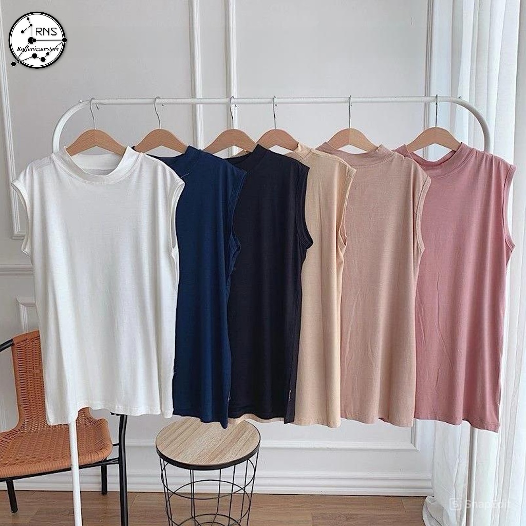 Mamset Buntung Rayon Premium / Manset Tanpa Lengan / Manset Wanita Yukensi