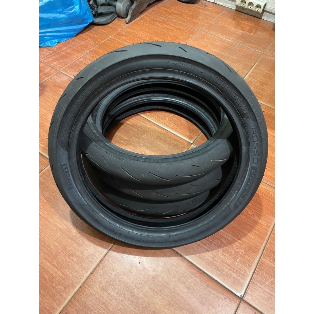 BAN PIRELLI DIABLO ROSSO CORSA II 100/80 RING 17 EX Race 95%