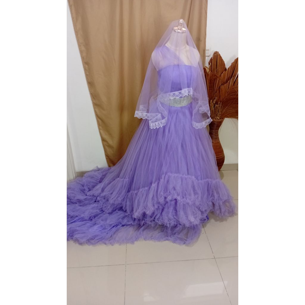 sewa gaun ungu-sewa gaun pesta-sewa gaun keluarga