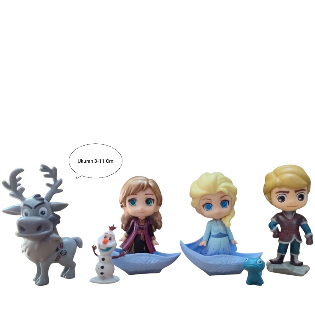 Figure Set Frozen Elsa Ana Olaf