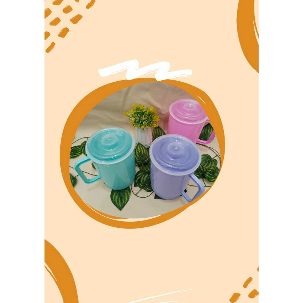 Mug plastik 1 Liter/Mug jumbo