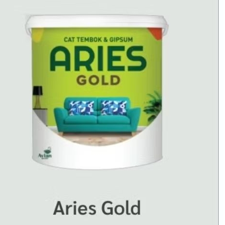 Cat Tembok Aries Gold 5kg