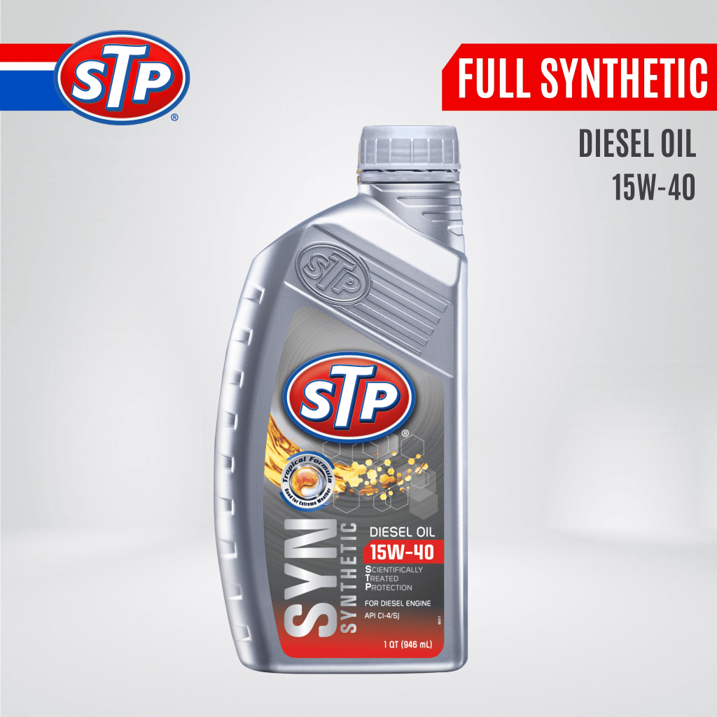 STP - Synthetic Diesel Oil 15W-40 946 mL Oli Mesin Mobil Diesel Sintetik