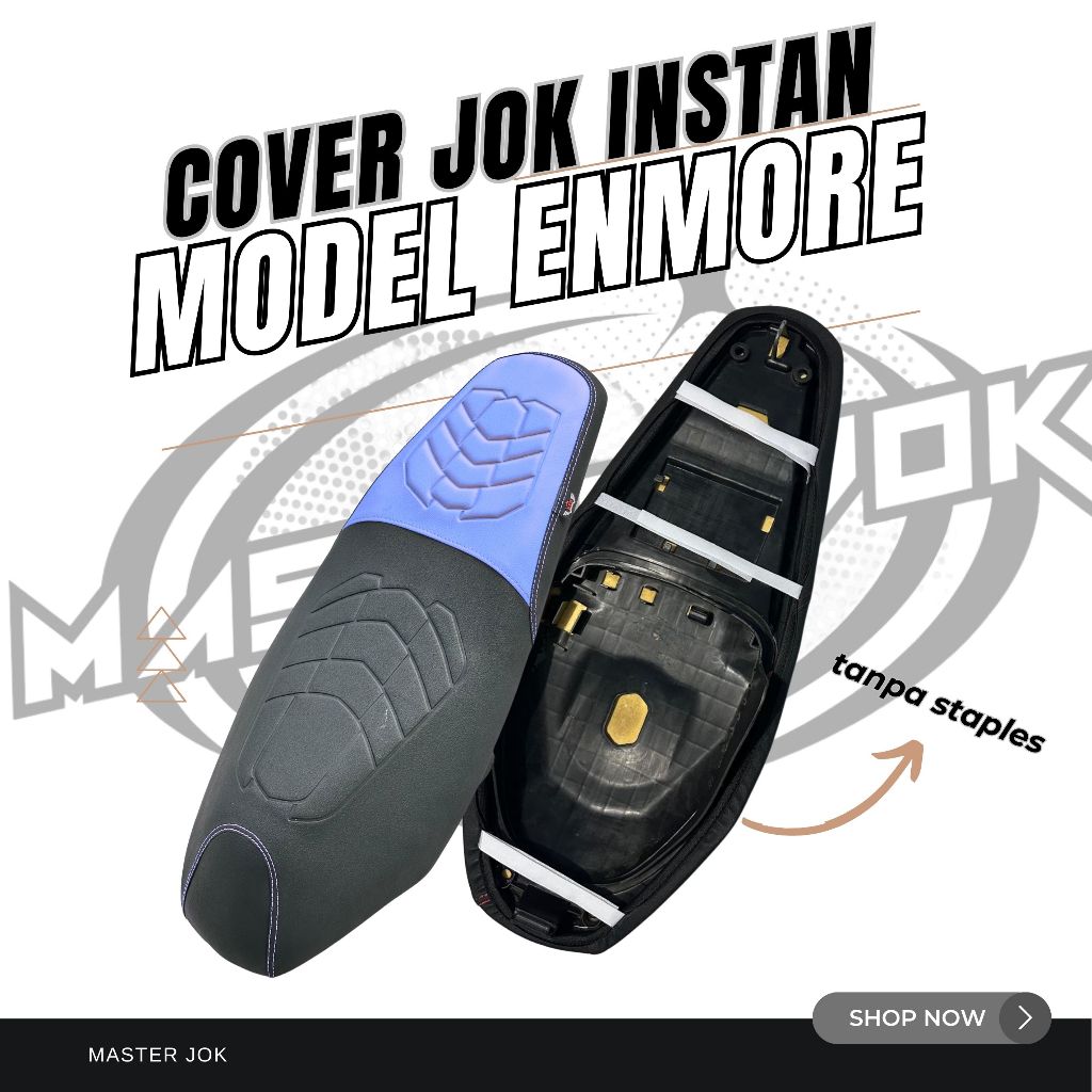 COVER JOK PELINDUNG JOK MOTOR NMORE (PAKAI KARET) #VARIO#SCOOPY#PCX#NMAX#AEROX#BEAT
