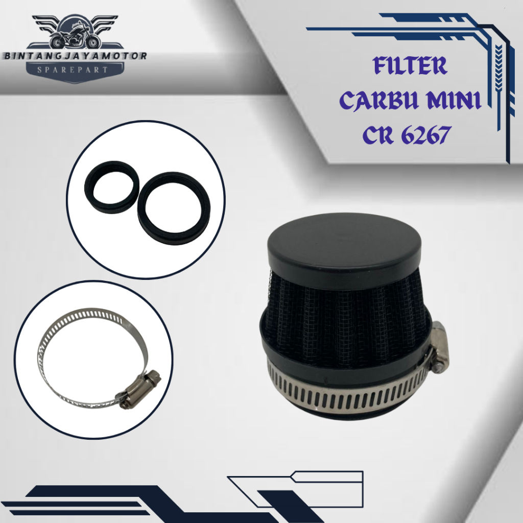 Saringan Udara Karbu Filter Carbu Mini  CR 6267