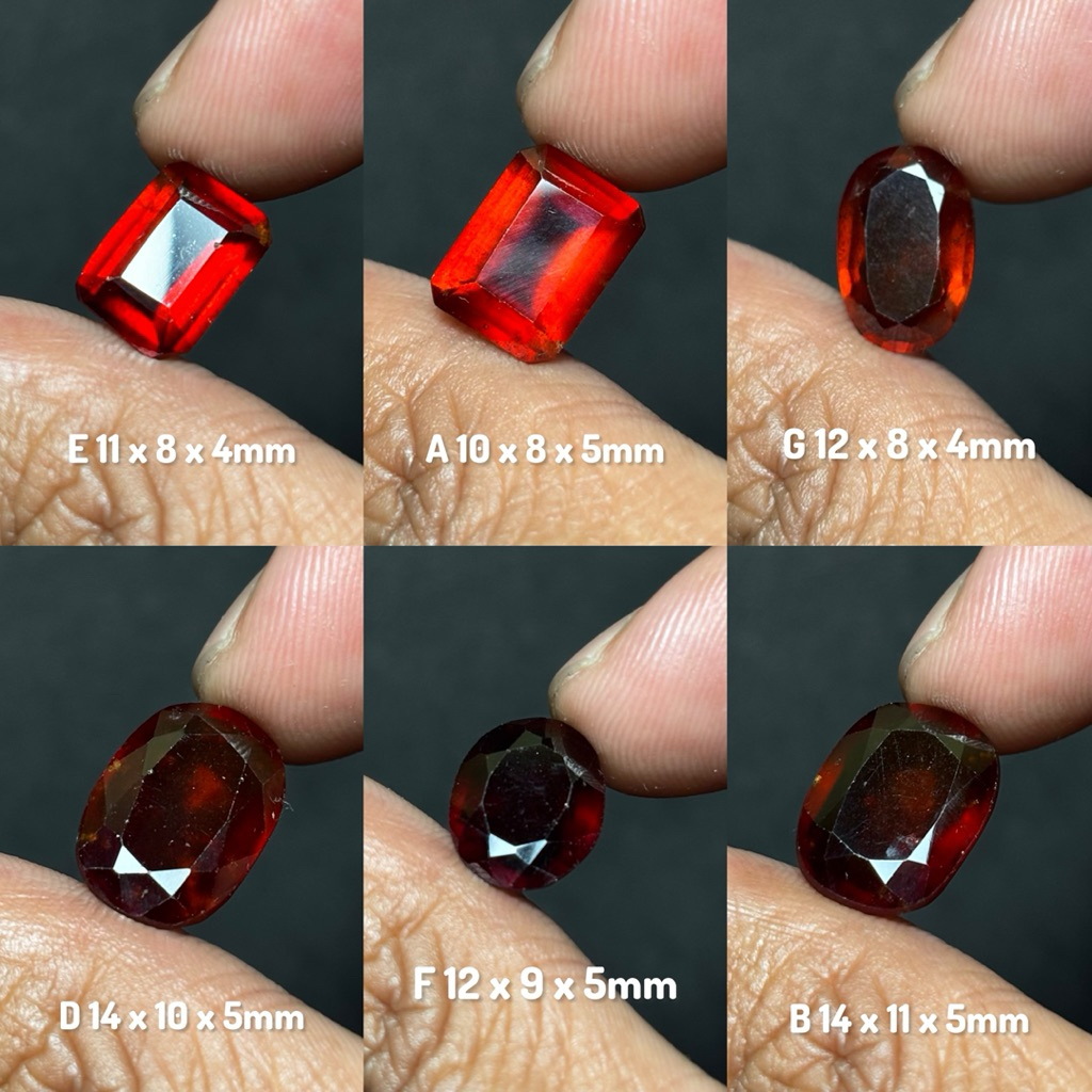 natural garnet cutting / batu garnet merah super Hq asli 100%