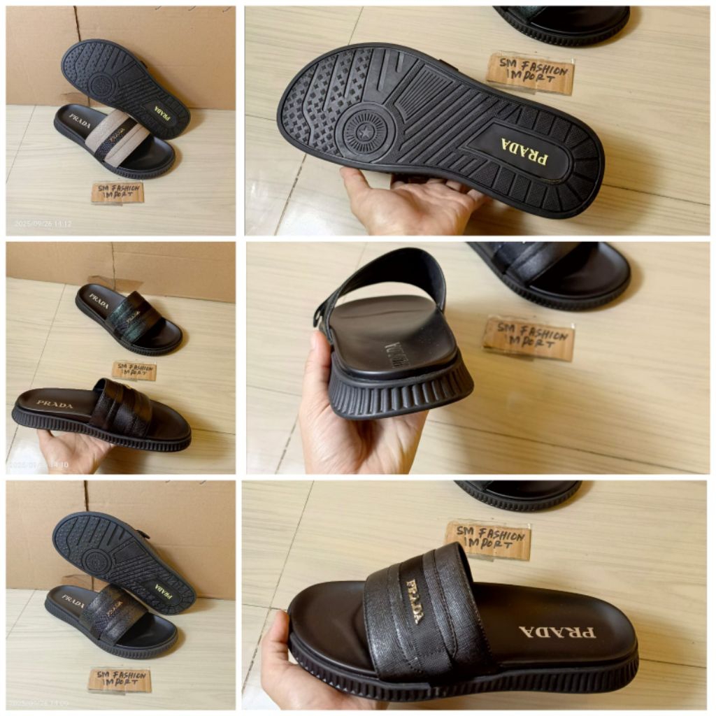 sandal cowok selop slippers keren fashion impor p202510