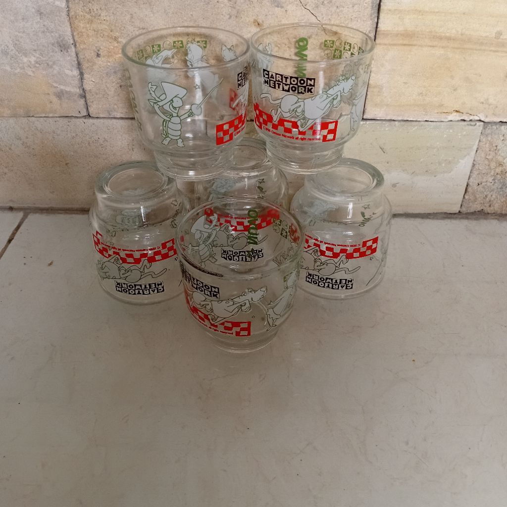 gelas jadul sabun nuvo