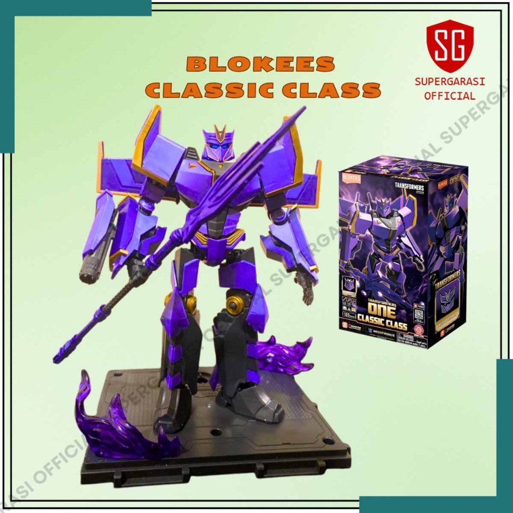 Blokees Transformers Megatronus 71186 Action Figure Koleksi pajangan