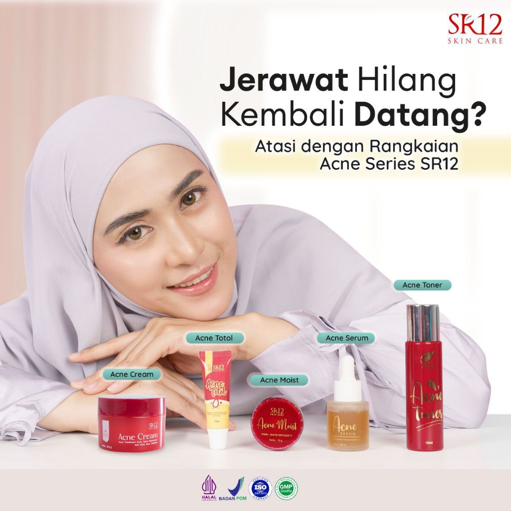 Acne Series SR12 / Paket Skincare Jerawat