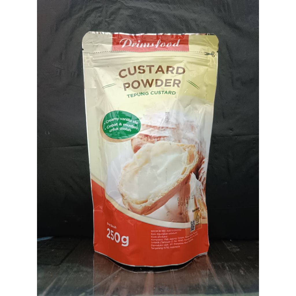 CUSTARD POWDER /TEPUNG CUSTARD 250GR