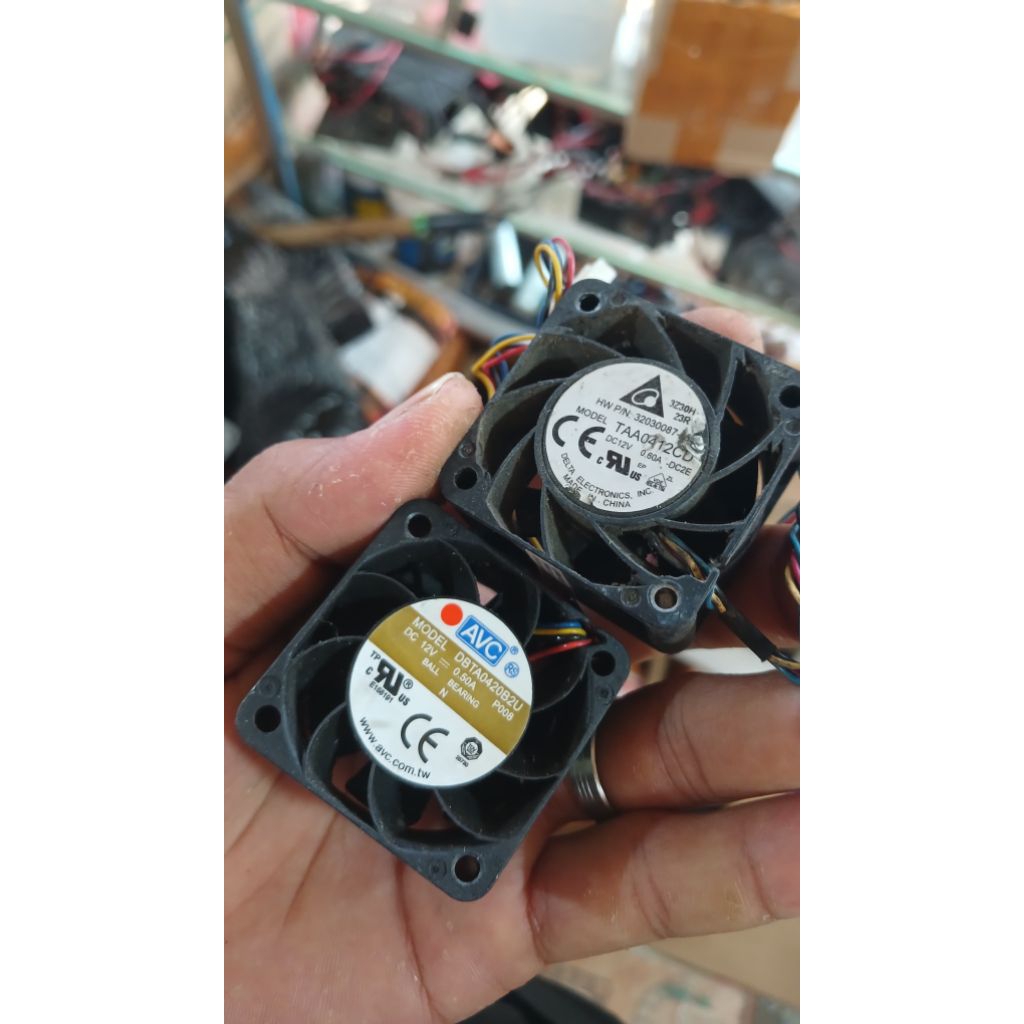 Kipas DC 12v 4x4cm high speed 0,50 Avc