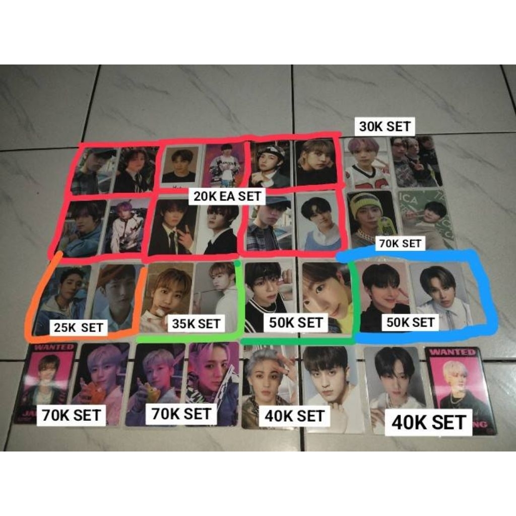 [ DAPET 2 PC ] Photocard NCT 127 DREAM WISH WAYV Jaemin Haechan Mark Jeno Doyoung Chenle Jaehyun Jis