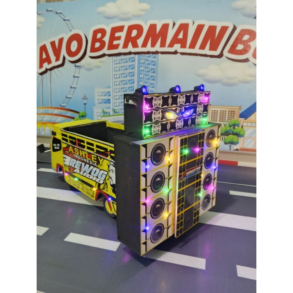 MINIATUR TRUK SOUND SYSTEM HOREG/MINIATUR SOUND SYSTEM BREWOG/MINIATUR TRUK OLENG