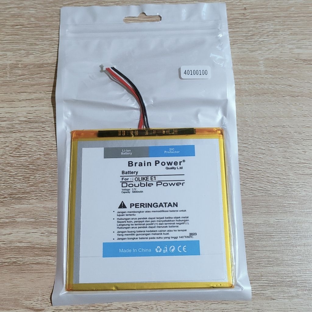 Baterai Batre Tab Tablet Olike Edutab E1 Double Power Battery Batrai Hp