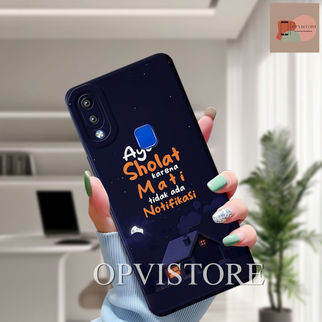 Case Vivo Y91 - Y93 - Y95 - Y91c - Y1s Fashion Case Softcase Macaron Protect Camera Kesing Hp Casing