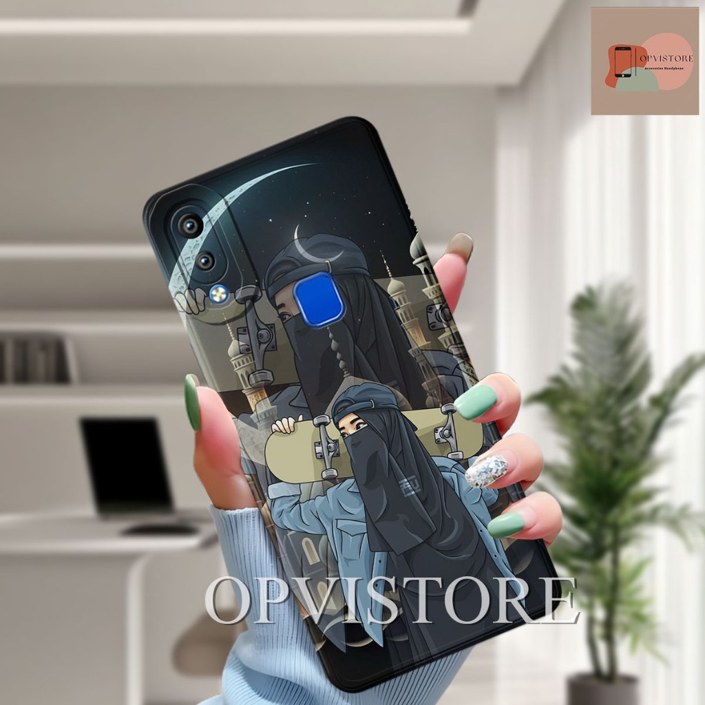 Case Vivo Y91 - Y93 - Y95 - Y91c - Y1s Fashion Case Softcase Macaron Protect Camera Kesing Hp Casing