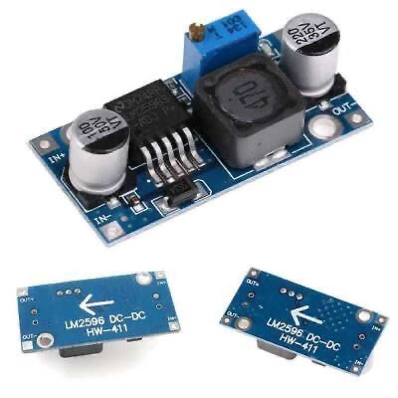 LM2596 LM2596S ADJ 3A DC DC STEP DOWN REGULATOR BUCK CONVERTER - LED