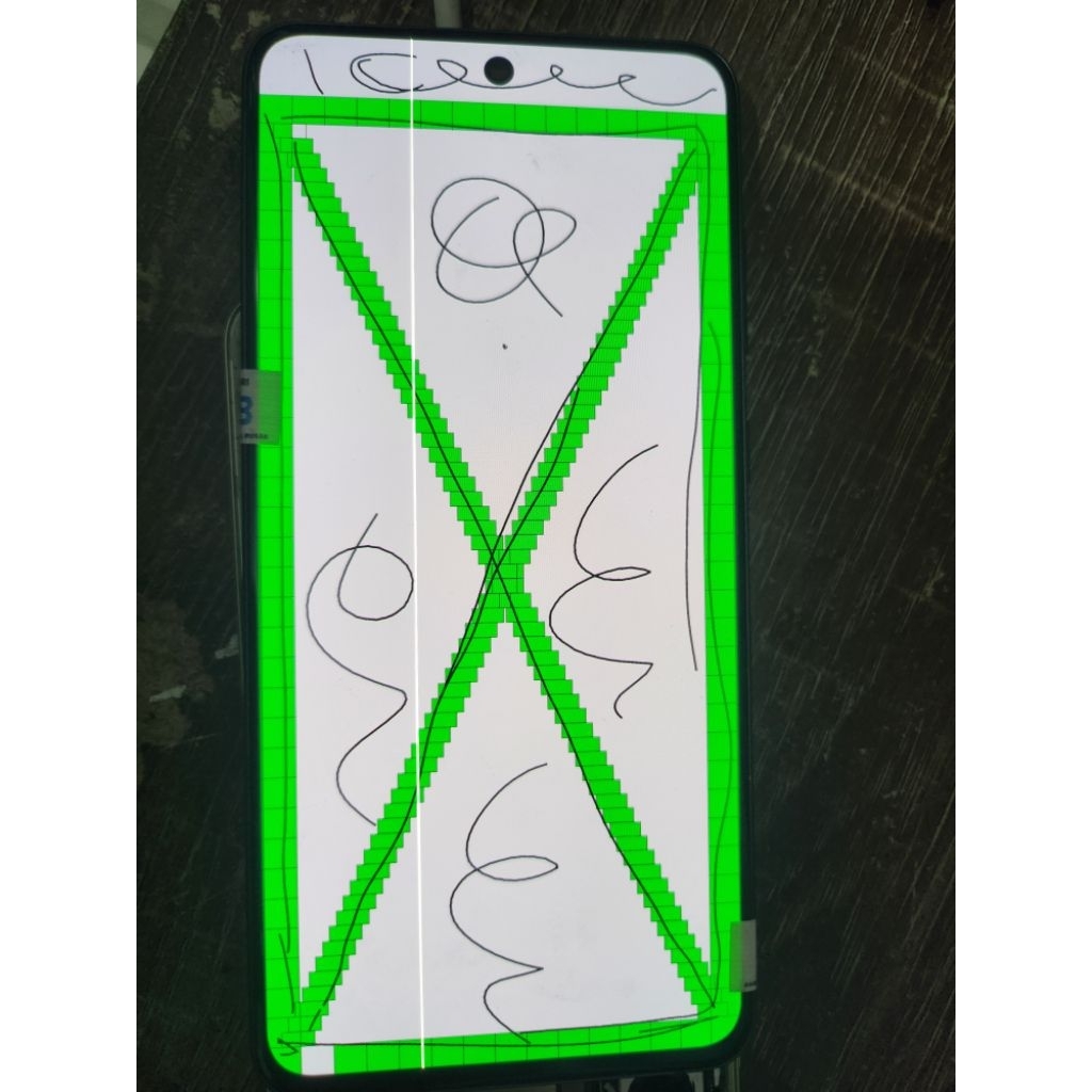 lcd s21 fe garis BANYAK