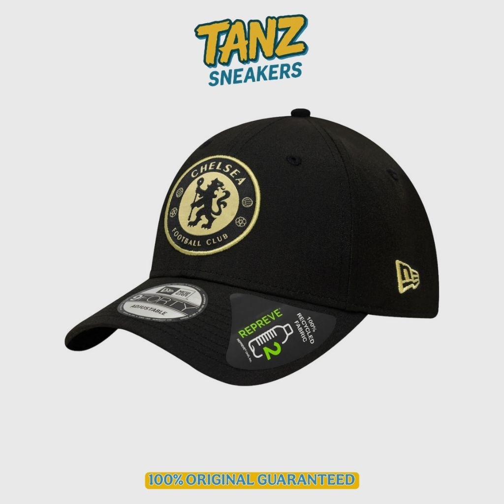 TOPI NEW ERA CAP 9FORTY CHELSEA SEASONAL BLACK ORIGINAL RESMI BNIP