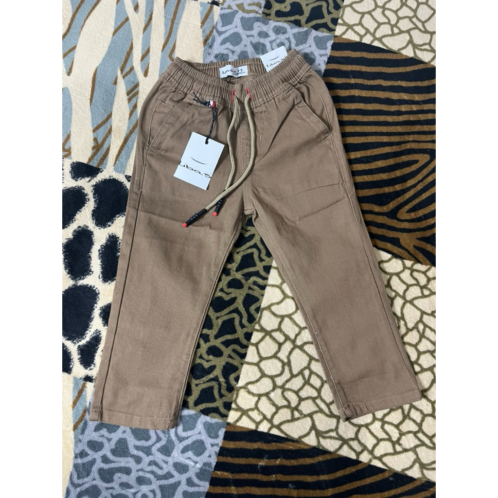 CELANA JIGER TARTAN BY LIBAS/ CELANA CHINOS ANAK/ CELANA JOGER ANAK/ CELANA BAHAN ANAK/ CELANA PANJA