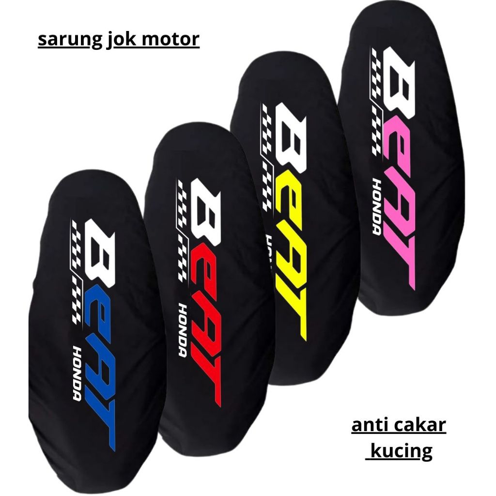 Sarung jok/Cover jok motor Beat,Sarung Jok motor Honda Beat terbaru