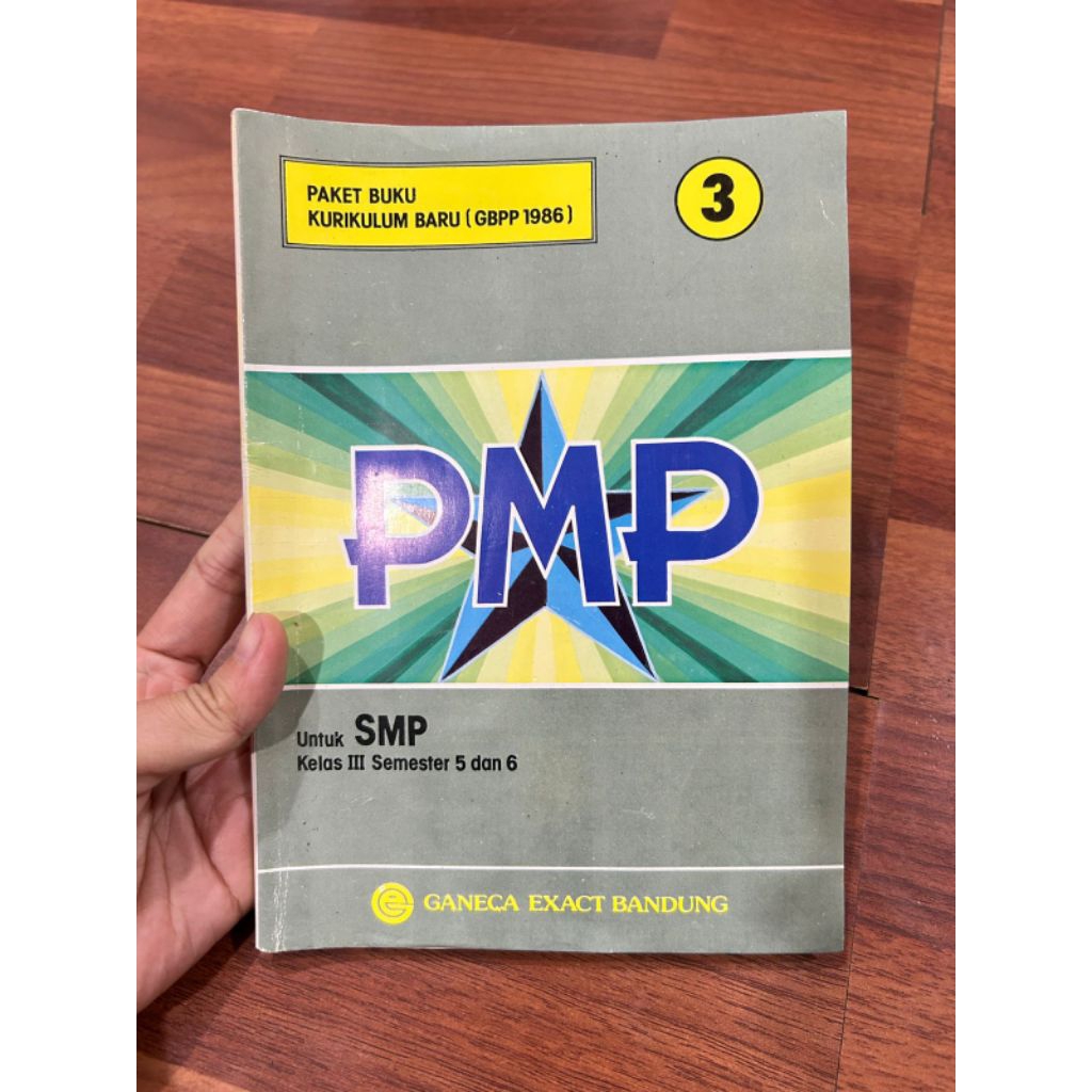 Buku - PENDIDIKAN MORAL PANCASILA (PMP) untuk SMP kelas lll semester 5 dan 6