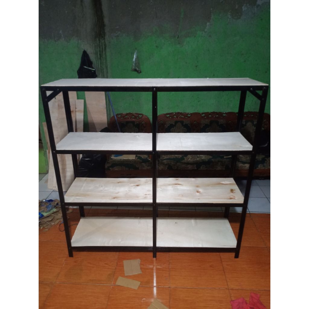 rak ikan cupang P125cm L17cm T140cm 4 susun | Rak soliter | rak ikan | rak bongkar pasang