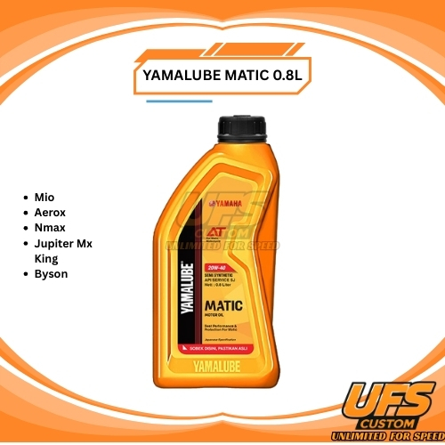 Oli Yamalube Matic 0.8L Asli Yamaha | Oli Motor Matic Terbaik Resmi Original