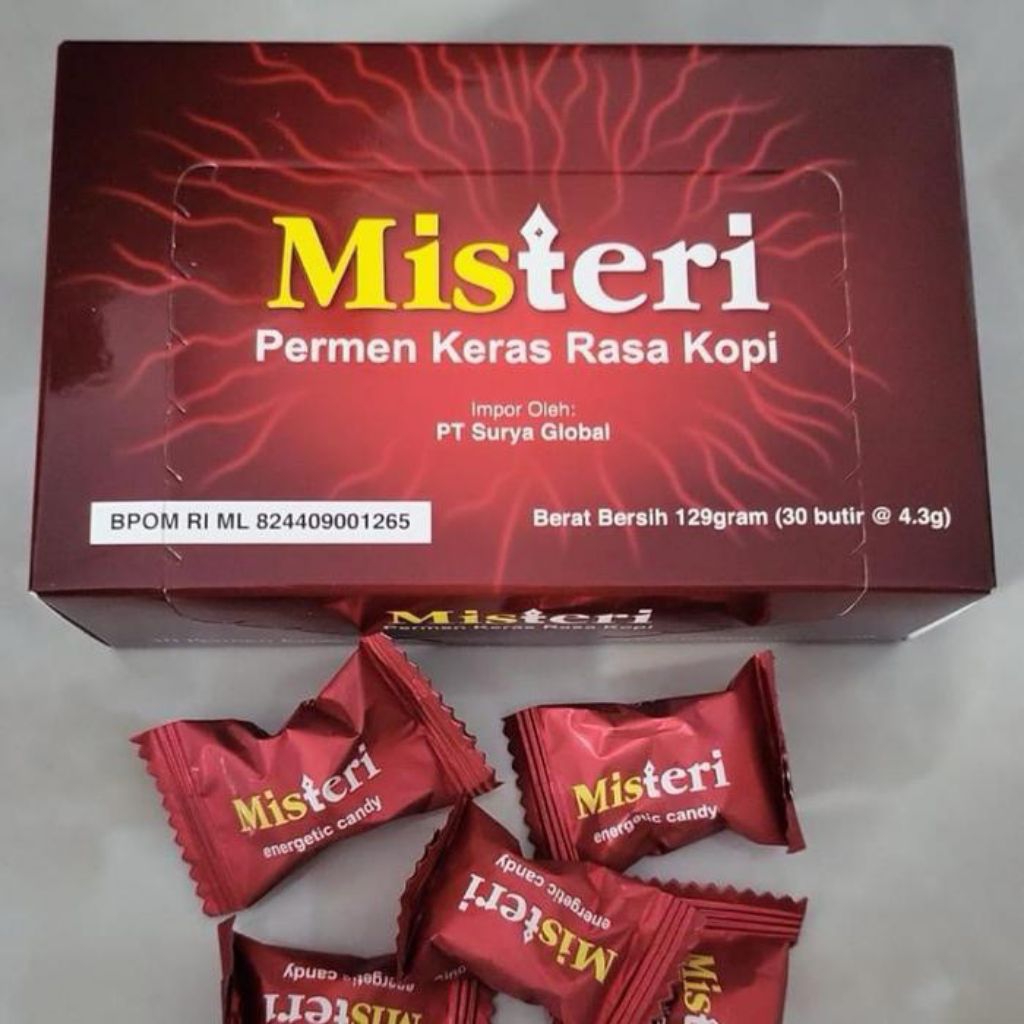 misteri candy asli 30pcs permen kopi permen misteri candy