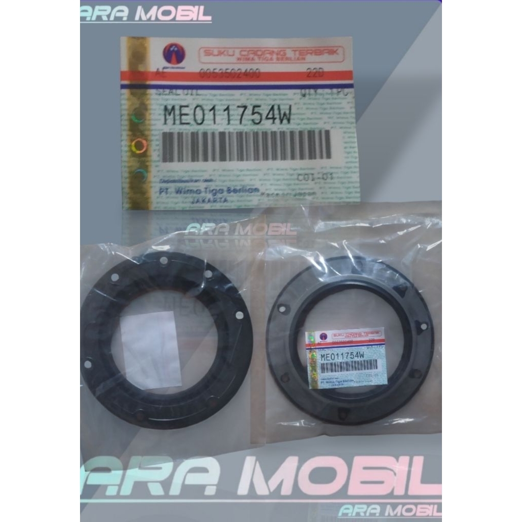 SEAL CRANKSHAFT RR REAR sel sil askruk as kruk krek ASLI ORIGINAL WTB MITSUBISHI PS100 FE colt diese