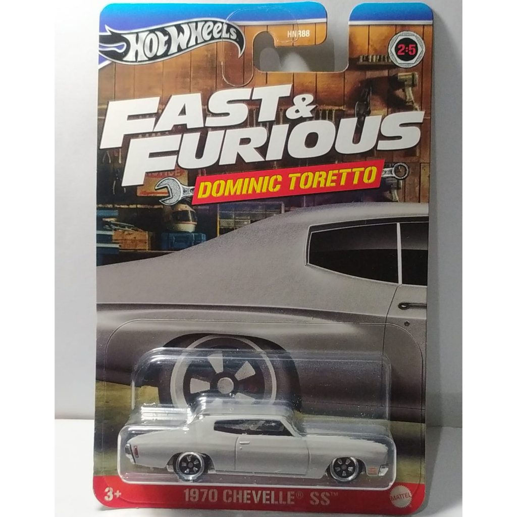 HOT WHEELS FAST & FURIOUS 1970 CHEVELLE SS