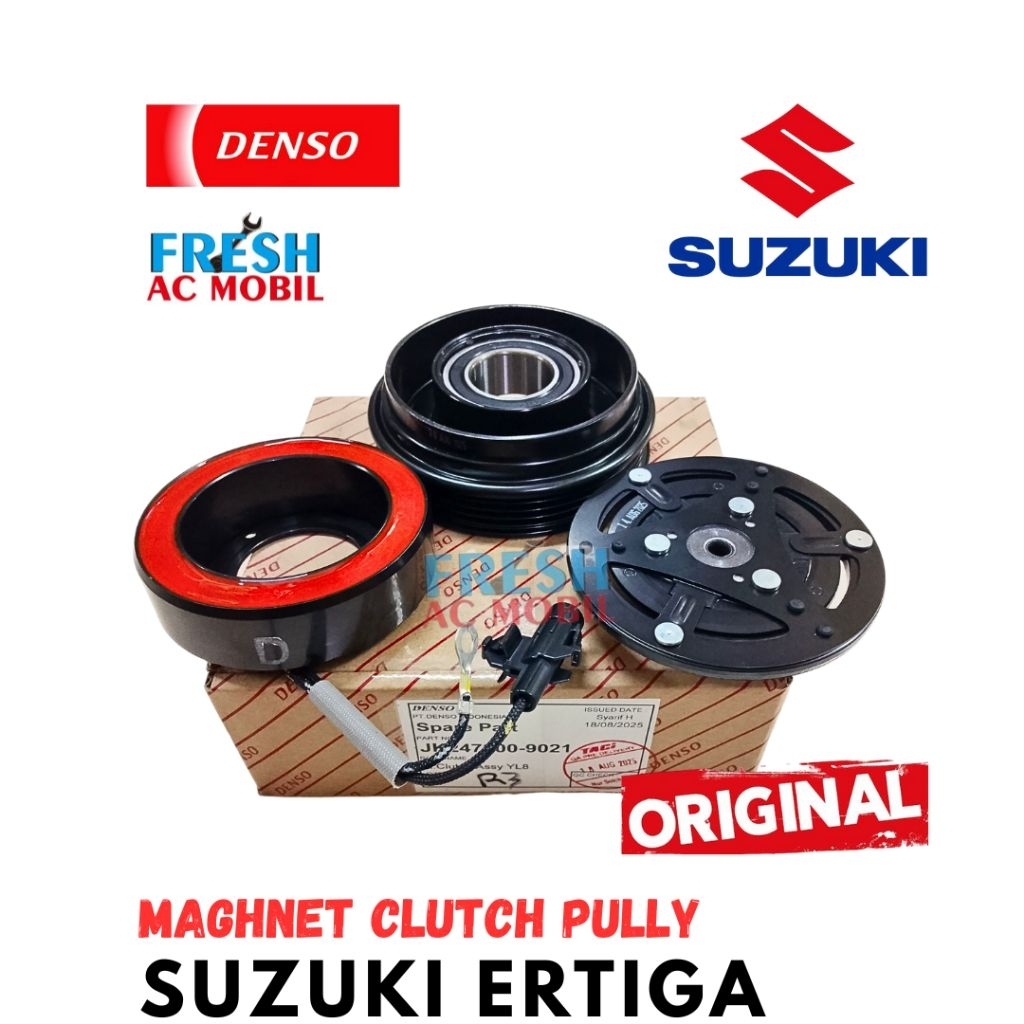 Magnet Clutch Pully AC Suzuki Ertiga Original Denso Maghnet Clutch Ertiga Original Denso