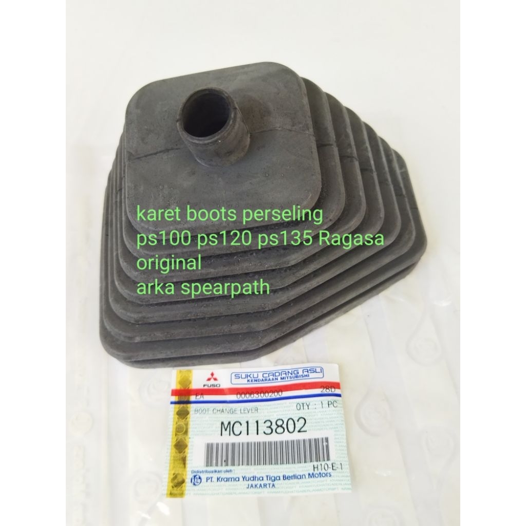 Karet bots perseling Ragasa Mitsubishi coltdisel Ps100 Ps120 Ps135 Ragasa original