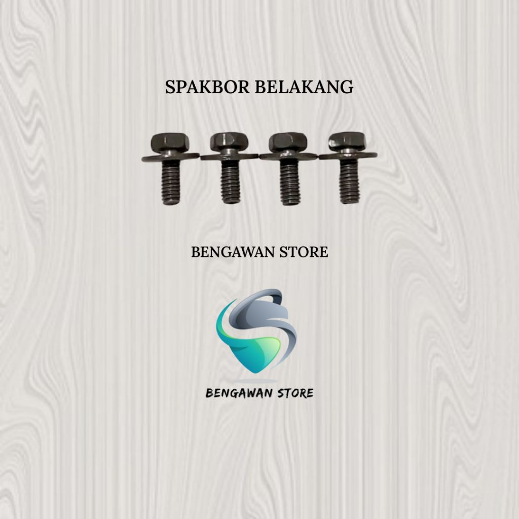 Baut Full Set Cover Bodi Body Spakbor Belakang Suzuki Arashi 125 FH CBU Karbu Karburator