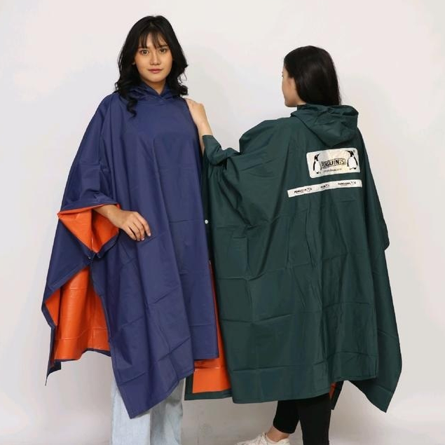 Jas Hujan Ponco PX-777 (Tanpa Lengan) Jas Hujan Penguin Jas Hujan PVC Jas Hujan Tebal PVC